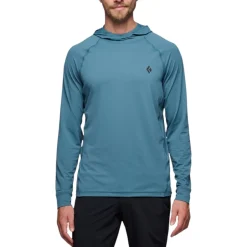 Black Diamond Equipment Shirts|Swimwear<Men's Alpenglow Hoodie Creek Blue