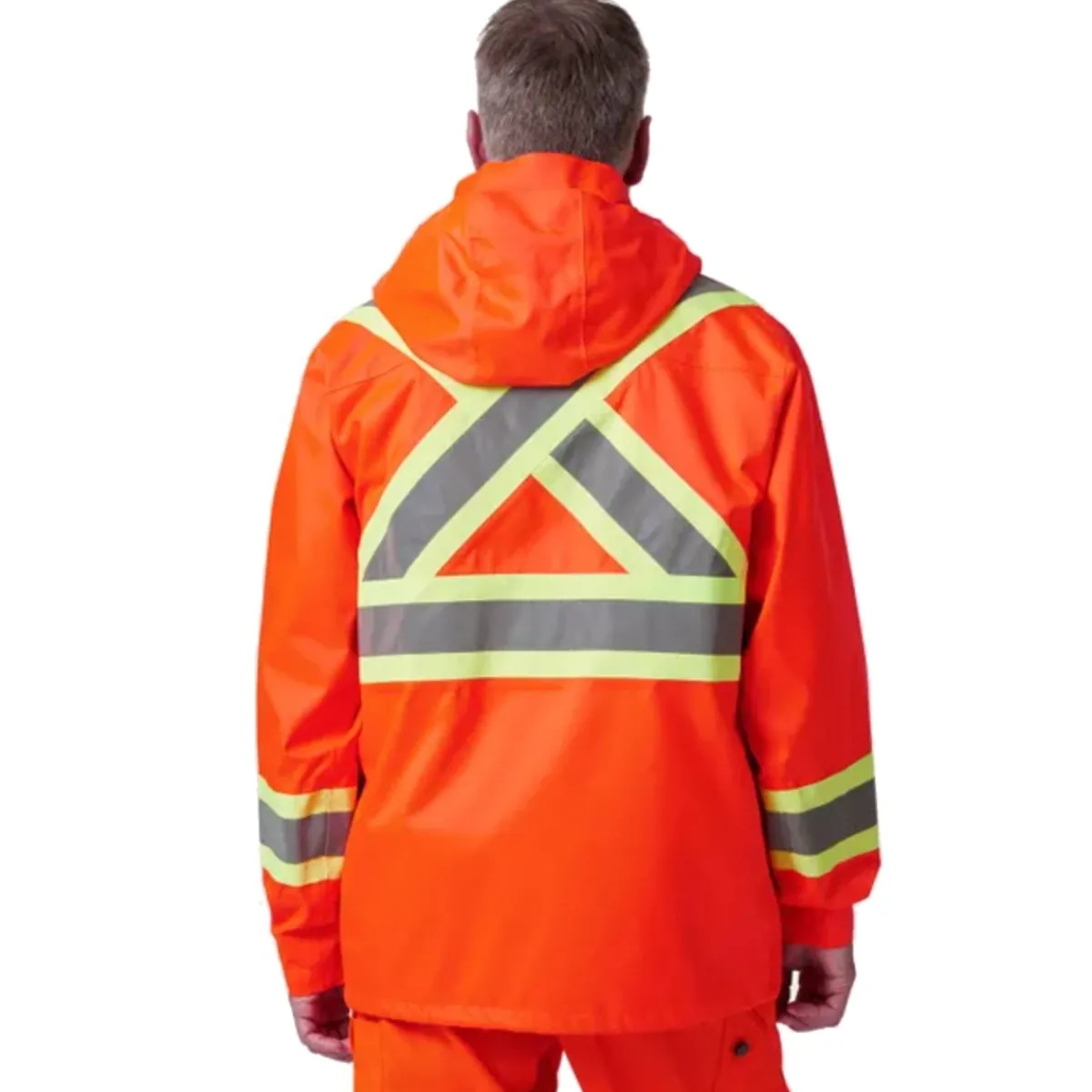 Helly Hansen Workwear Safety Shoes|Work Outerwear<Men's Alta Hi Vis Waterproof Jacket Orange