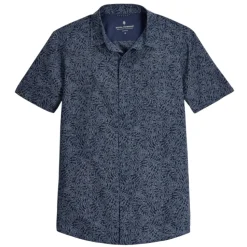 Royal Robbins Shirts|Swimwear<Men's Amp Lite II Short Sleeve Shirt Naval Frond Pt