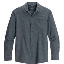 Royal Robbins Shirts|Swimwear<Men's Amp Lite Long-Sleeve Shirt Deep Blue Htr