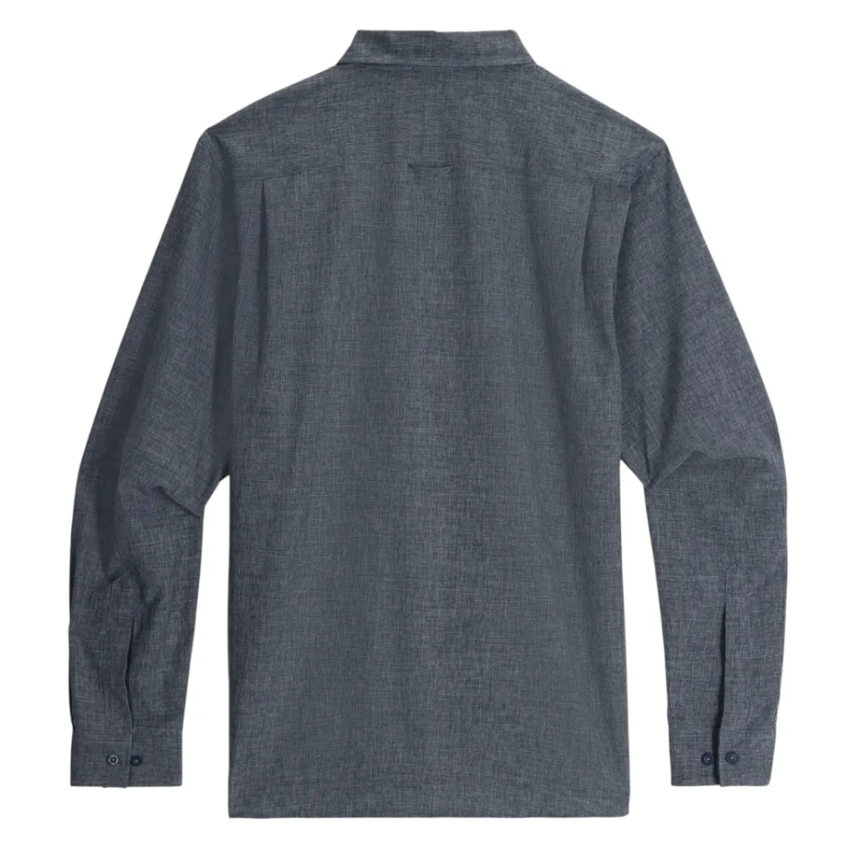 Royal Robbins Shirts|Swimwear<Men's Amp Lite Long-Sleeve Shirt Deep Blue Htr
