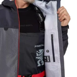 Finntrail Waders And Wading Boots|Fishing Shirts And T-Shirts<Men's APEX Jacket Grey