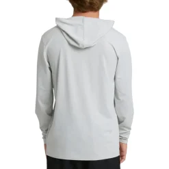Billabong Shirts|Swimwear<Men's Arch Mesh Hooded Long Sleeve Vest Silver