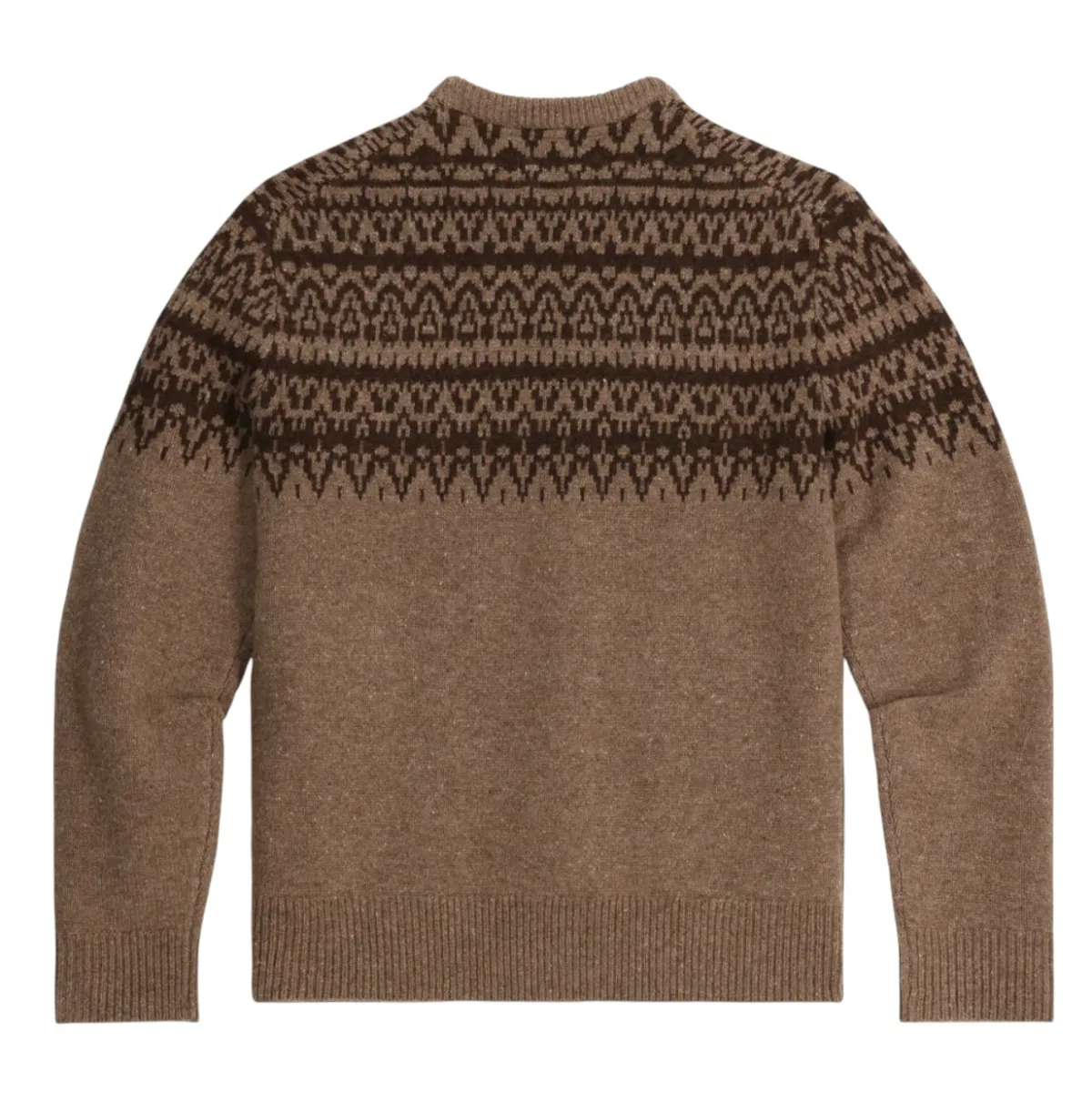 Royal Robbins Shirts|Swimwear<Men’s Arch Rock Crew Long Sleeve Sweater Saddle Htr Lassen Pt