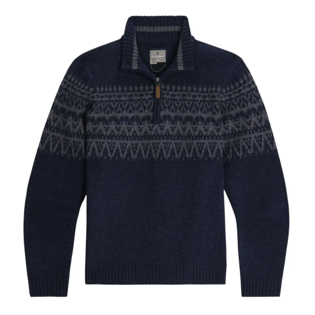 Royal Robbins Shirts|Swimwear<Men's Arch Rock 1/4 Zip Pullover Navy Htr Shasta Pt
