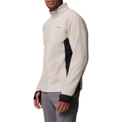 Columbia Shirts|Swimwear<Men's Arctic Peak Fleece Vest Dark Stone / Black