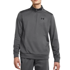 Under Armour Shirts|Swimwear<Men's Armour Fleece ¼ Zip Sweater Castlerock / Black