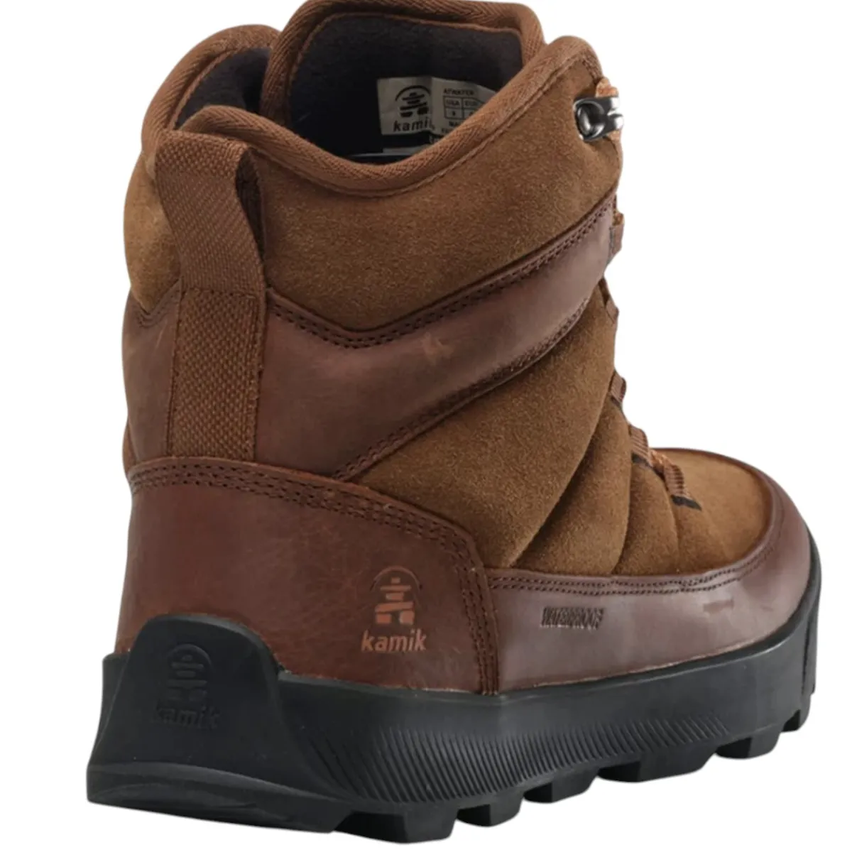 Kamik Casual Shoes|Sandals And Mules<Men's Atwater Boots Matte Black / Rose