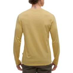 Tentree Shirts|Swimwear<Men's Baker Longsleeve T-Shirt Dusk Yellow Heather