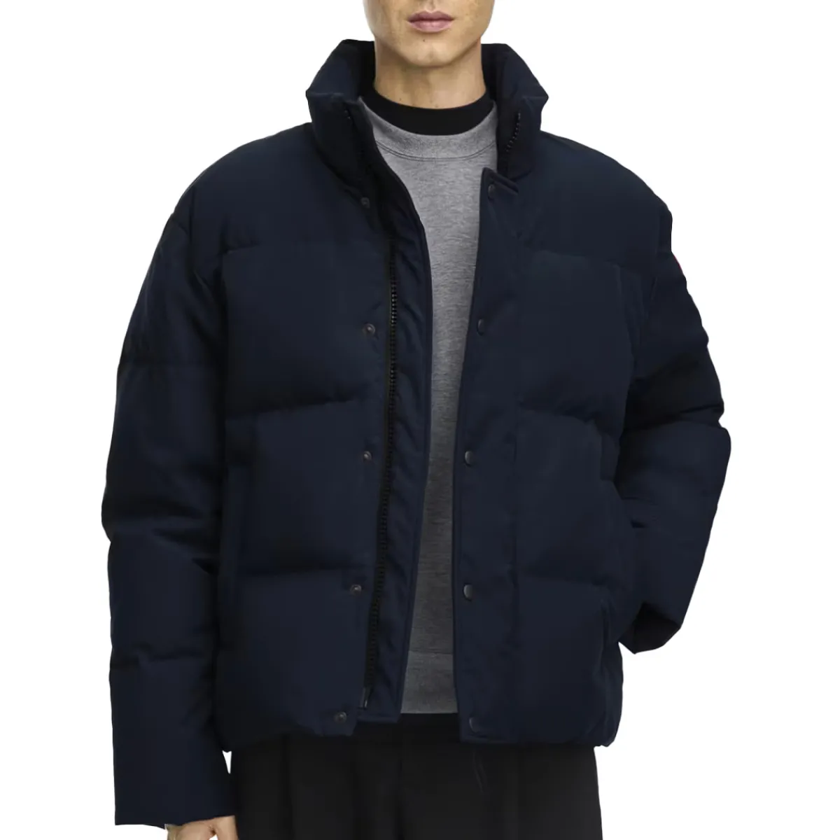 Canada Goose Insulated Jackets|Windbreaker Jackets<Men's Bayview Parka Atlantic Navy