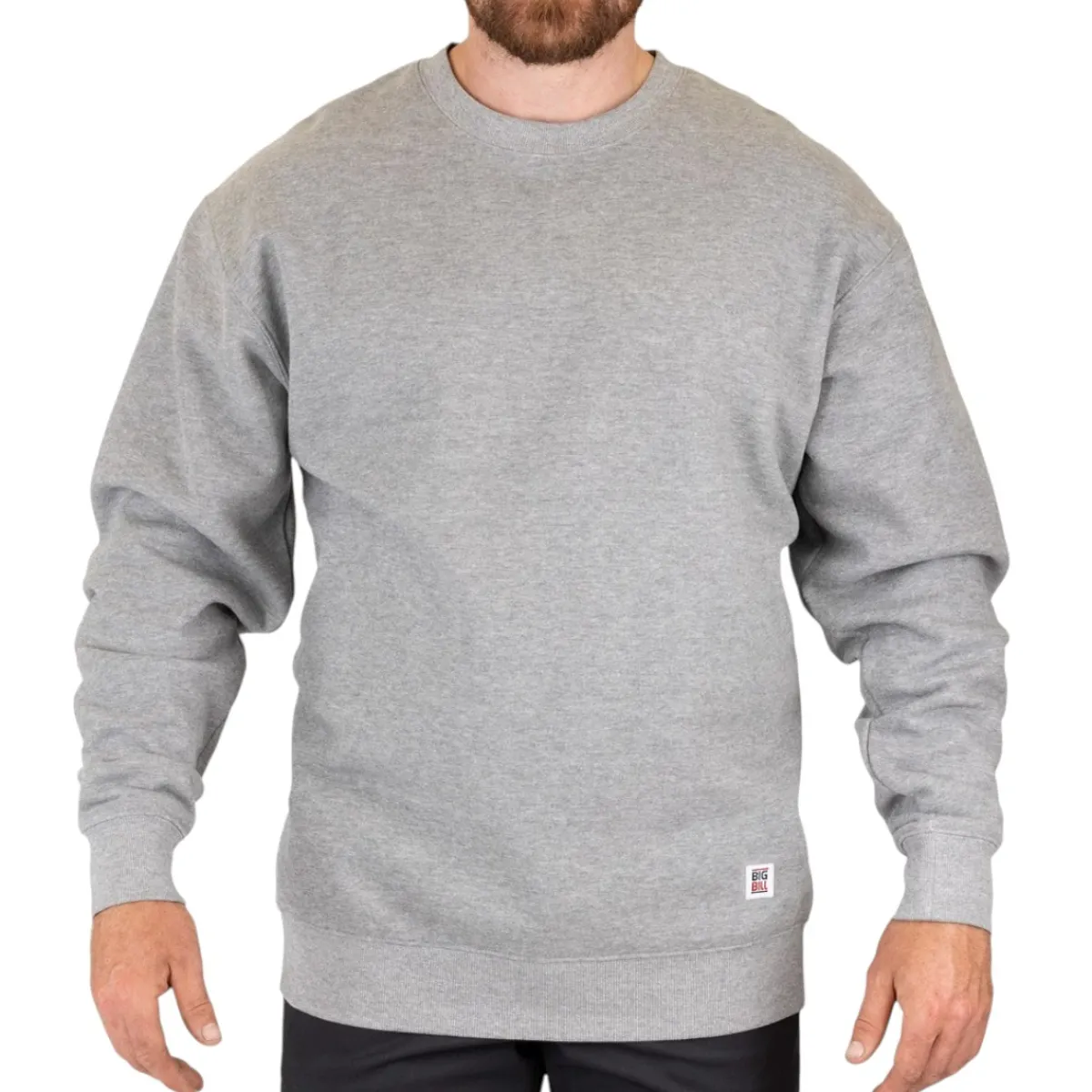 Big Bill Safety Shoes|Work Outerwear<Men's ® Thick Crew Neck Sweater