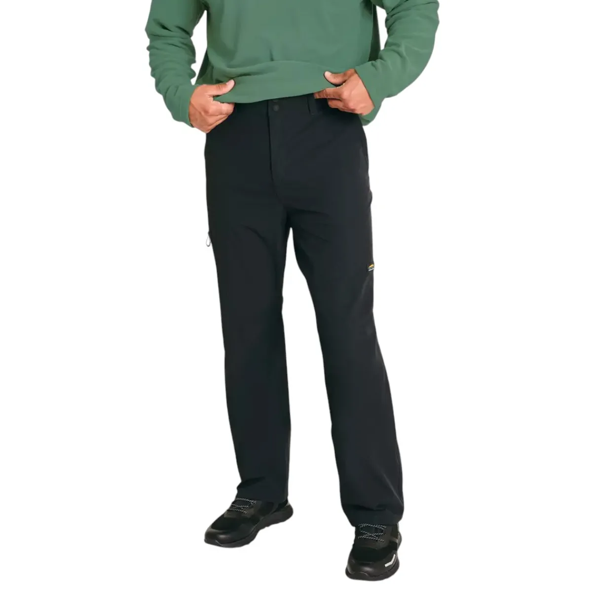 Chlorophylle Insulated Jackets|Windbreaker Jackets<Men's Bivouac Winter Active Pants Pure Black