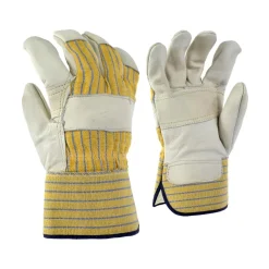 10/4 Job Safety Shoes|Work Outerwear<Men's 24-50B Leather Lining Work Gloves Tan