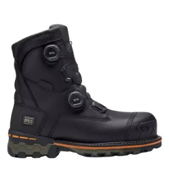 Timberland PRO Safety Shoes|Work Outerwear<Men's Boondock Pull-On Waterproof Work Boots Black