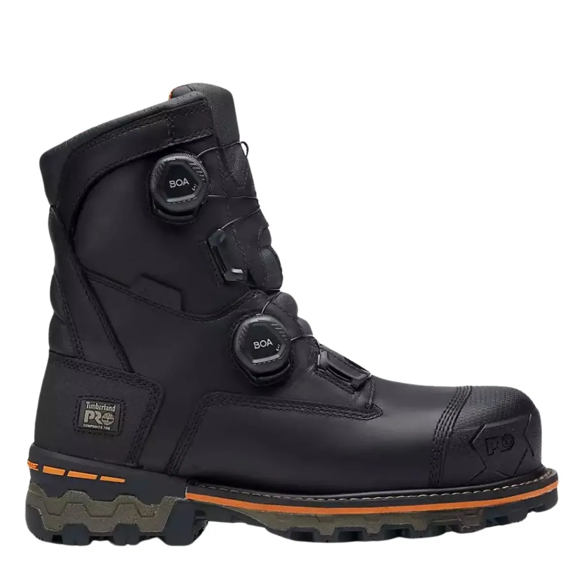 Timberland PRO Safety Shoes|Work Outerwear<Men's Boondock Pull-On Waterproof Work Boots Black