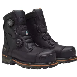 Timberland PRO Safety Shoes|Work Outerwear<Men's Boondock Pull-On Waterproof Work Boots Black