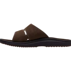 Clarks Casual Shoes|Sandals And Mules<Men's Breeze Slide Sandals Dark Brown