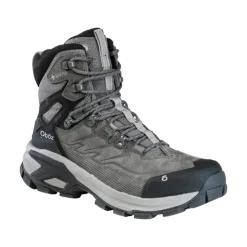 Oboz Footwear Casual Shoes|Sandals And Mules<Men's Bridger Ridge Mid Gtx Waterproof Hiking Boots Gunmetal Black