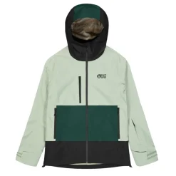 Picture Organic Clothing Insulated Jackets|Windbreaker Jackets<Men's Broader 3L Jacket Shadow Pdrsa Pine Black