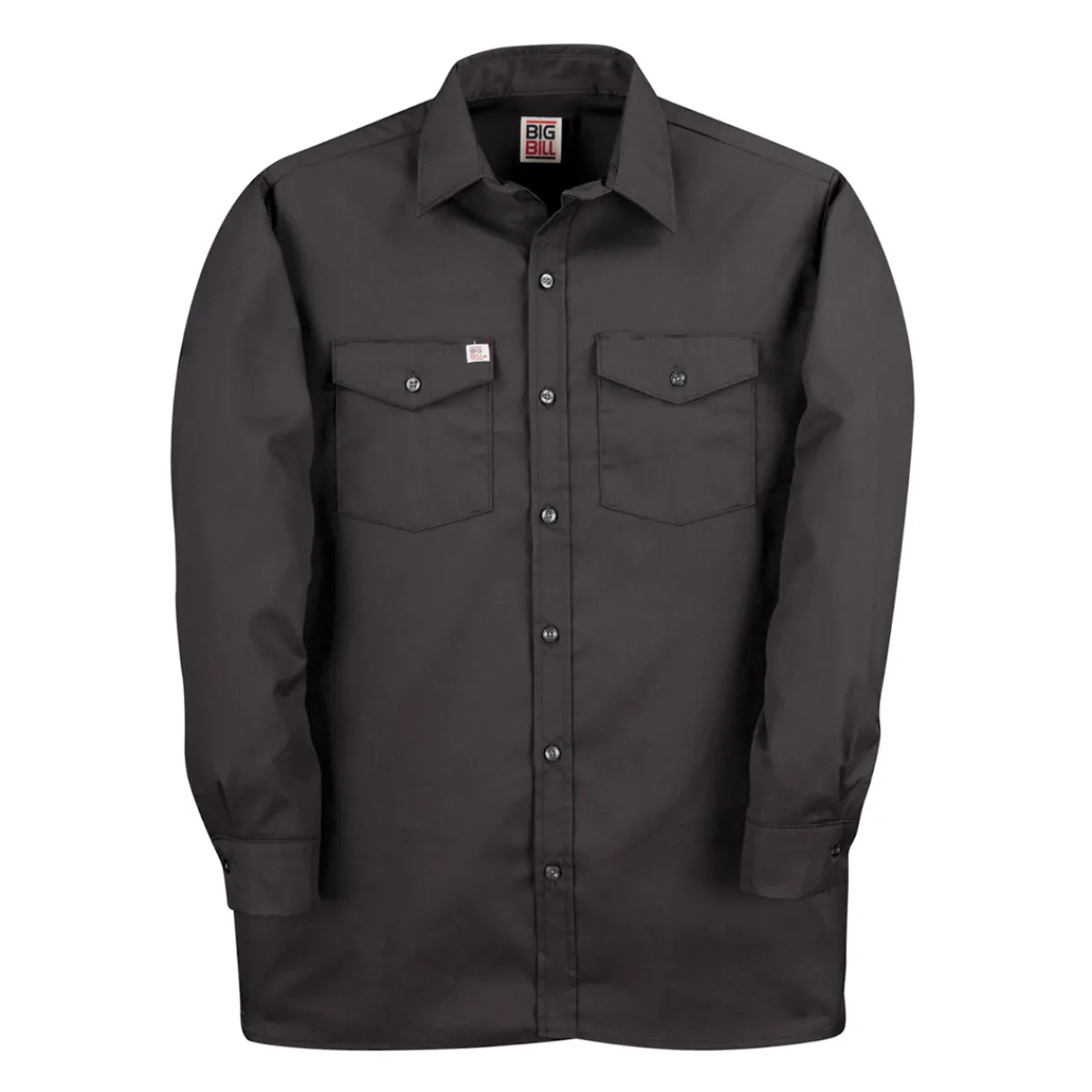 Big Bill Safety Shoes|Work Outerwear<Men's Button-Up Long Sleeve Work Shirt 147
