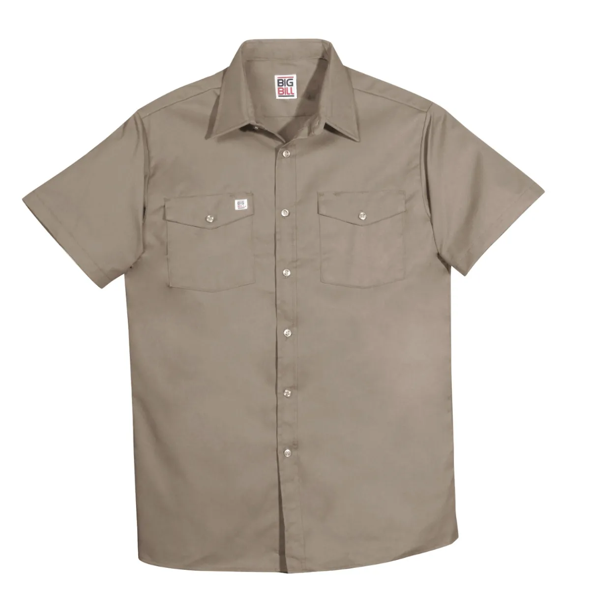 Big Bill Safety Shoes|Work Outerwear<Men's 137 Button-up Short Sleeve Work Shirt