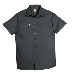 Big Bill Safety Shoes|Work Outerwear<Men's 137 Button-up Short Sleeve Work Shirt