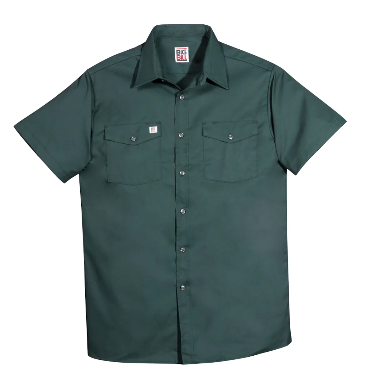 Big Bill Safety Shoes|Work Outerwear<Men's 137 Button-up Short Sleeve Work Shirt