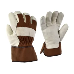 10/4 Job Safety Shoes|Work Outerwear<Men's 24-61-BW Lined Work Gloves Brown