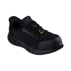 Skechers Safety Shoes|Work Outerwear<Men's CA Cicades Safety Shoes Black