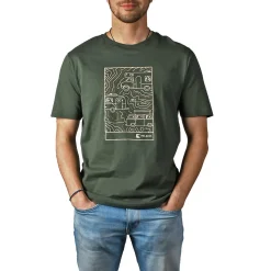 Pèlerin Shirts|Swimwear<Men's Camping Car T-Shirt Forest green