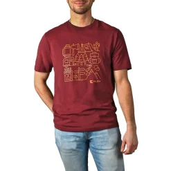 Pèlerin Shirts|Swimwear<Men's Camping T-Shirt Red