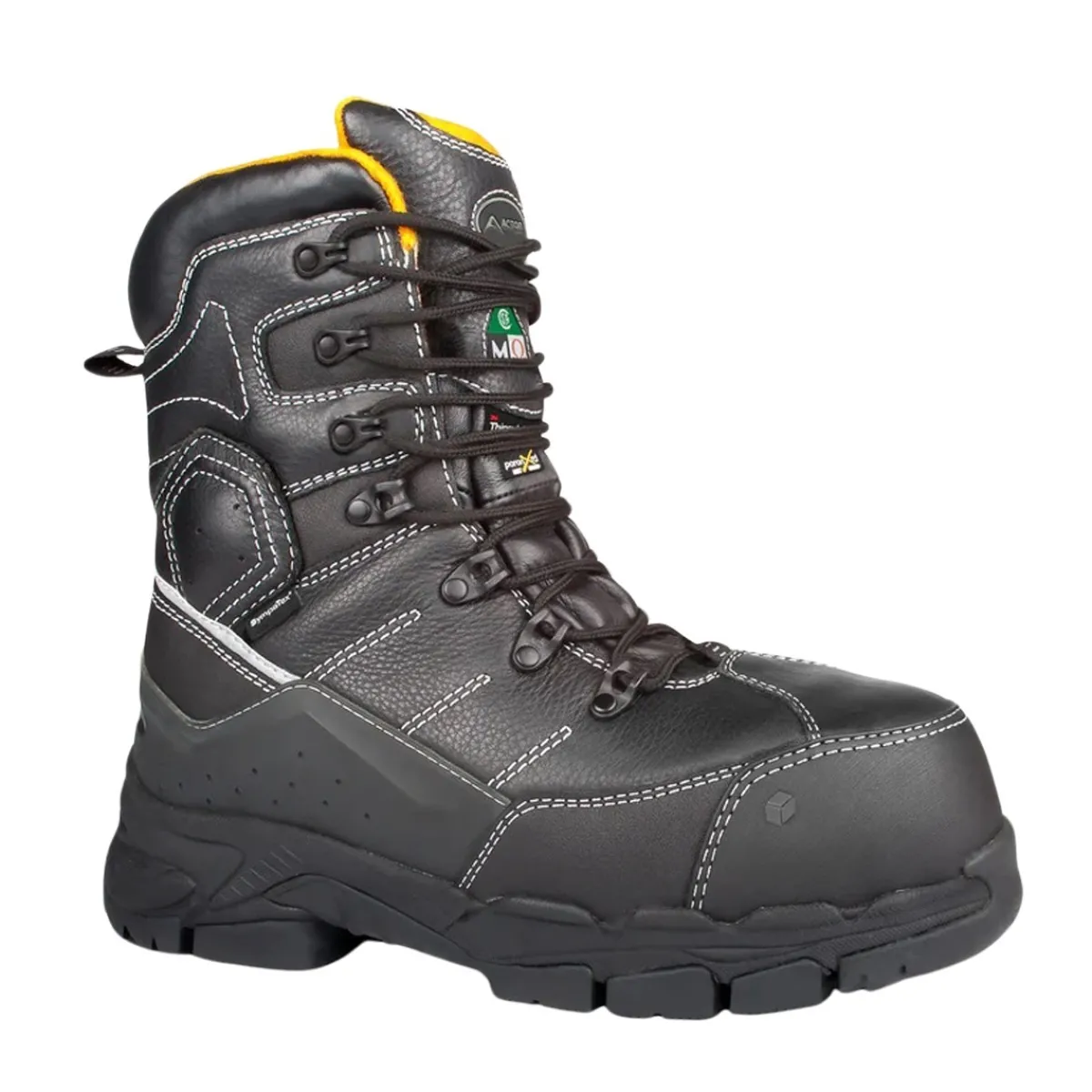 Acton Safety Shoes|Work Outerwear<Men's Cannonball Insulated Work Boots Black