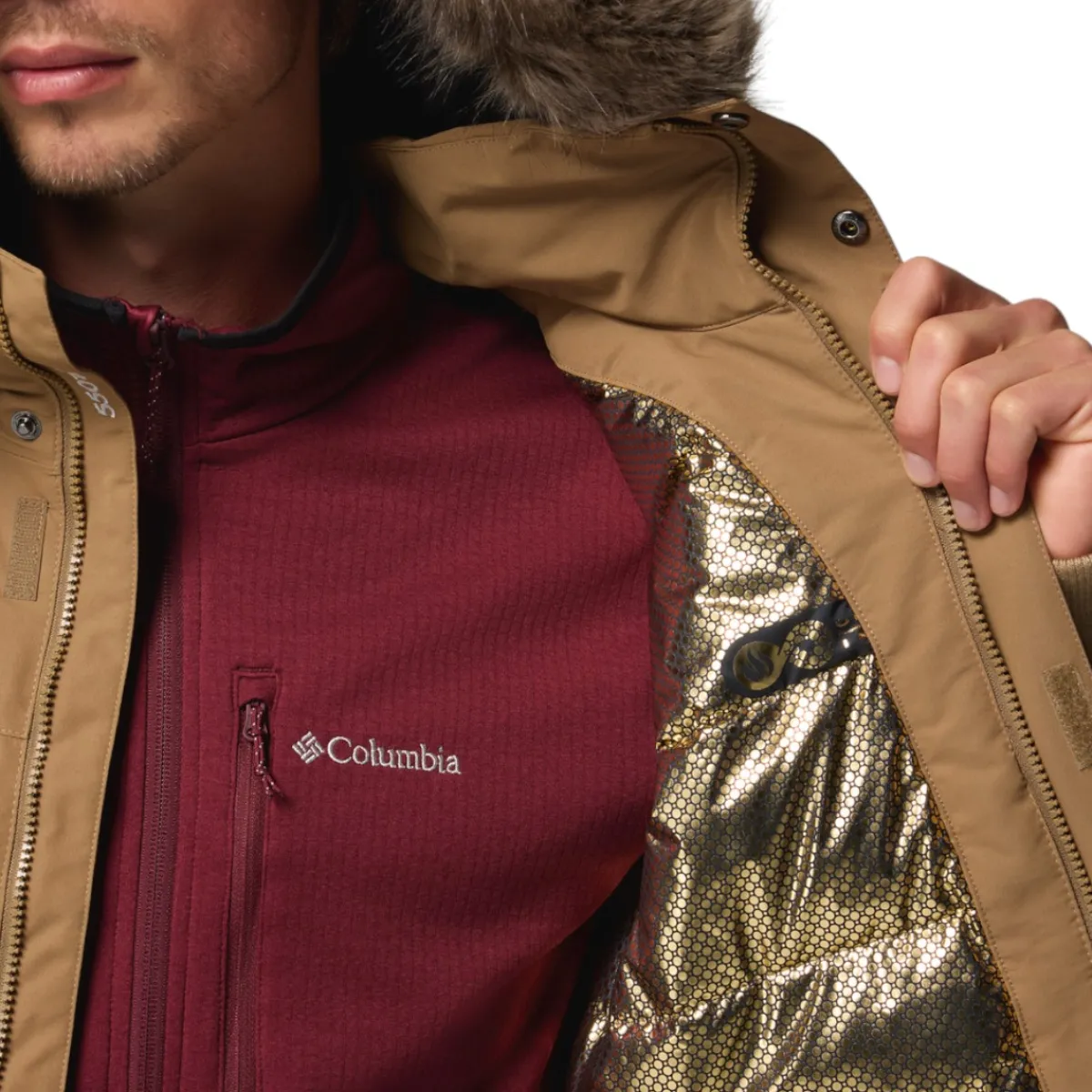 Columbia Insulated Jackets|Windbreaker Jackets<Men's Cape Ridge™ Bomber Jacket Delta