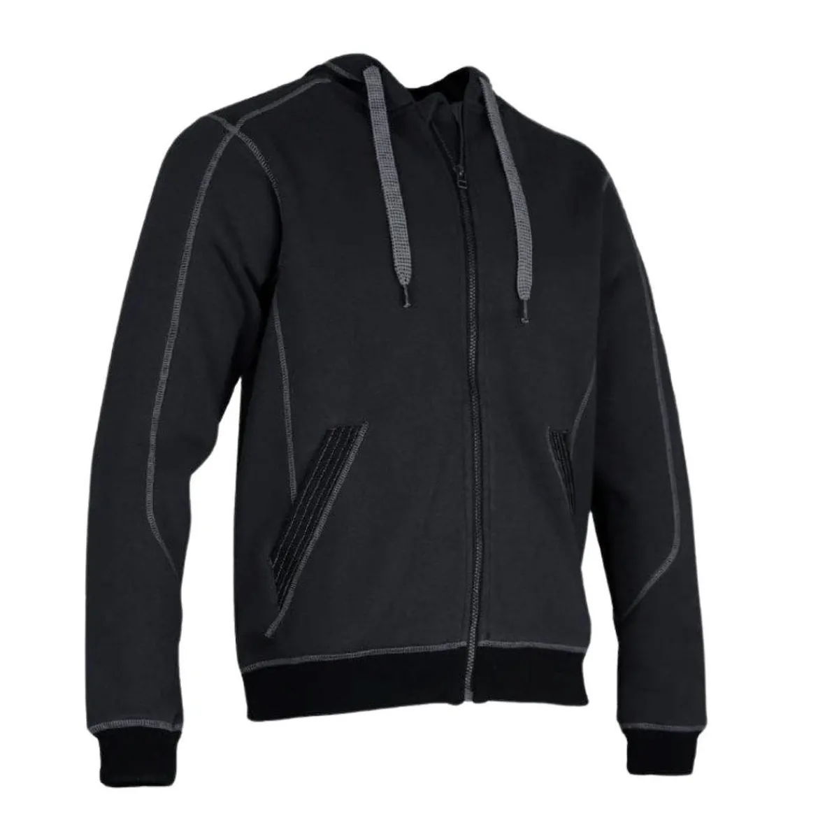 Hugo Strong Safety Shoes|Work Outerwear<Men's Charpente Sweatshirt Jacket Grey/Black