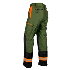 Arborius Safety Shoes|Work Outerwear<Men's Classic HV Chainsaw Protection Pants Green/Orange HV
