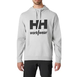 Helly Hansen Workwear Safety Shoes|Work Outerwear<Men’s Classic Logo Hoodie 931-Light Grey