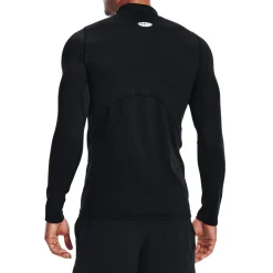 Under Armour Shirts|Swimwear<Men's ColdGear® Armour Long Sleeve Fitted Mock Black/White