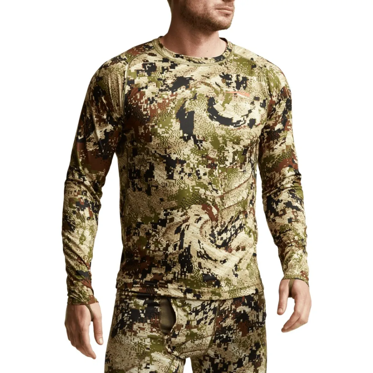 Sitka Shirts And Sweaters|Vests And Accessories<Men's Core Lightweight Crew Long Sleeve Shirt Optifade Subalpine