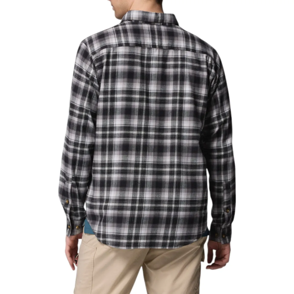 Columbia Shirts|Swimwear<Men's Cornell Woods Flannel Shirt Black Backland