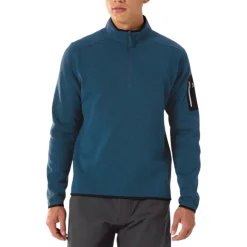 Arc'teryx Shirts|Swimwear<Men’s Covert 1/2 Zip Long Sleeve Sweater Lodestar Heather