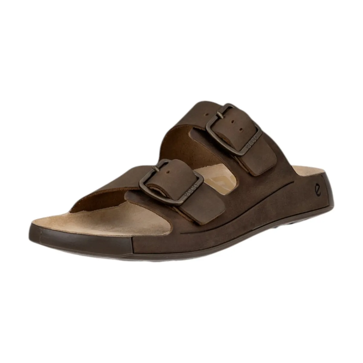 Ecco Casual Shoes|Sandals And Mules<Men's Cozmo Two Strap Sandals Nutmeg Brown