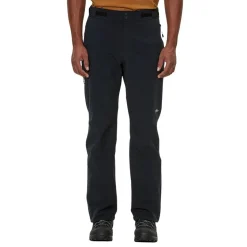 Chlorophylle Insulated Jackets|Windbreaker Jackets<Men's Cronos Softshell Lined Pants Pure Black