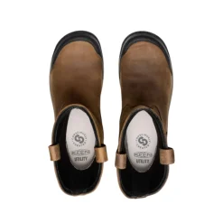 Keen Utility Safety Shoes|Work Outerwear<Men's CSA Evanston Pull-On Waterproof Boots Bison