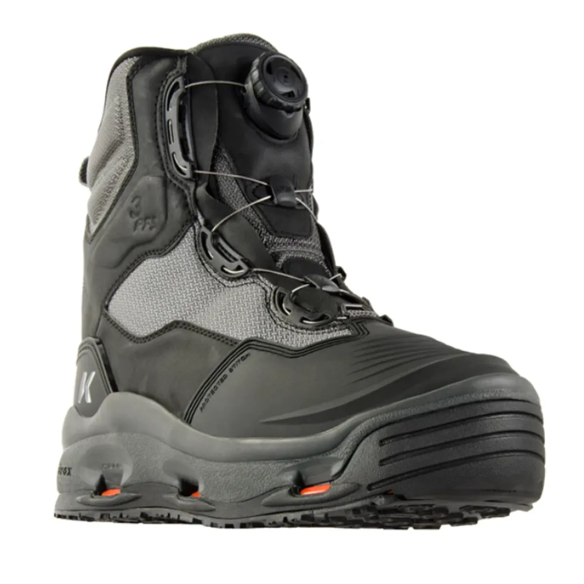 Korkers Waders And Wading Boots|Fishing Shirts And T-Shirts<Men's Darkhorse Fishing Boots Black/Gunmetal