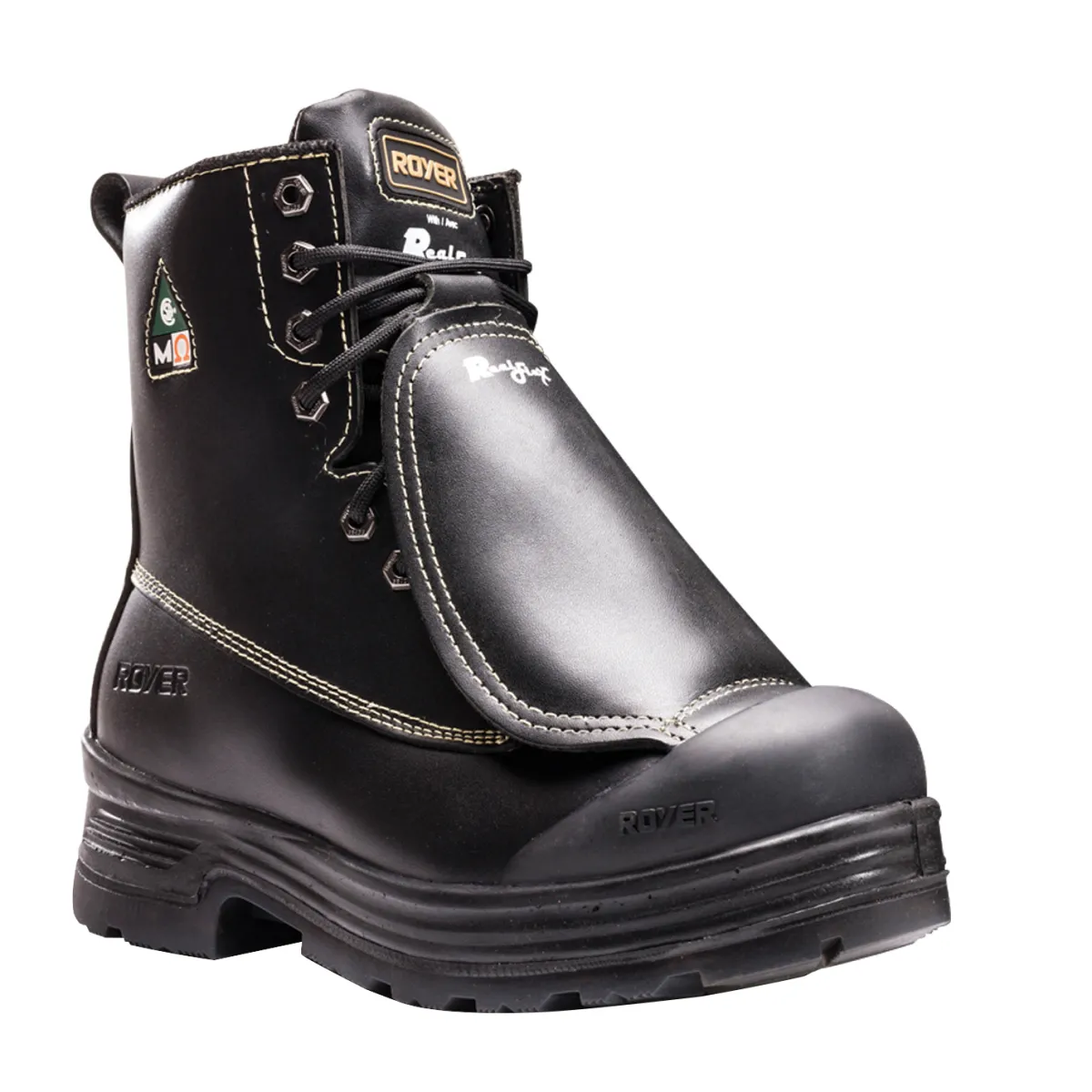 Royer Safety Shoes|Work Outerwear<Men's 4-Density Realflex Safety Boots Black