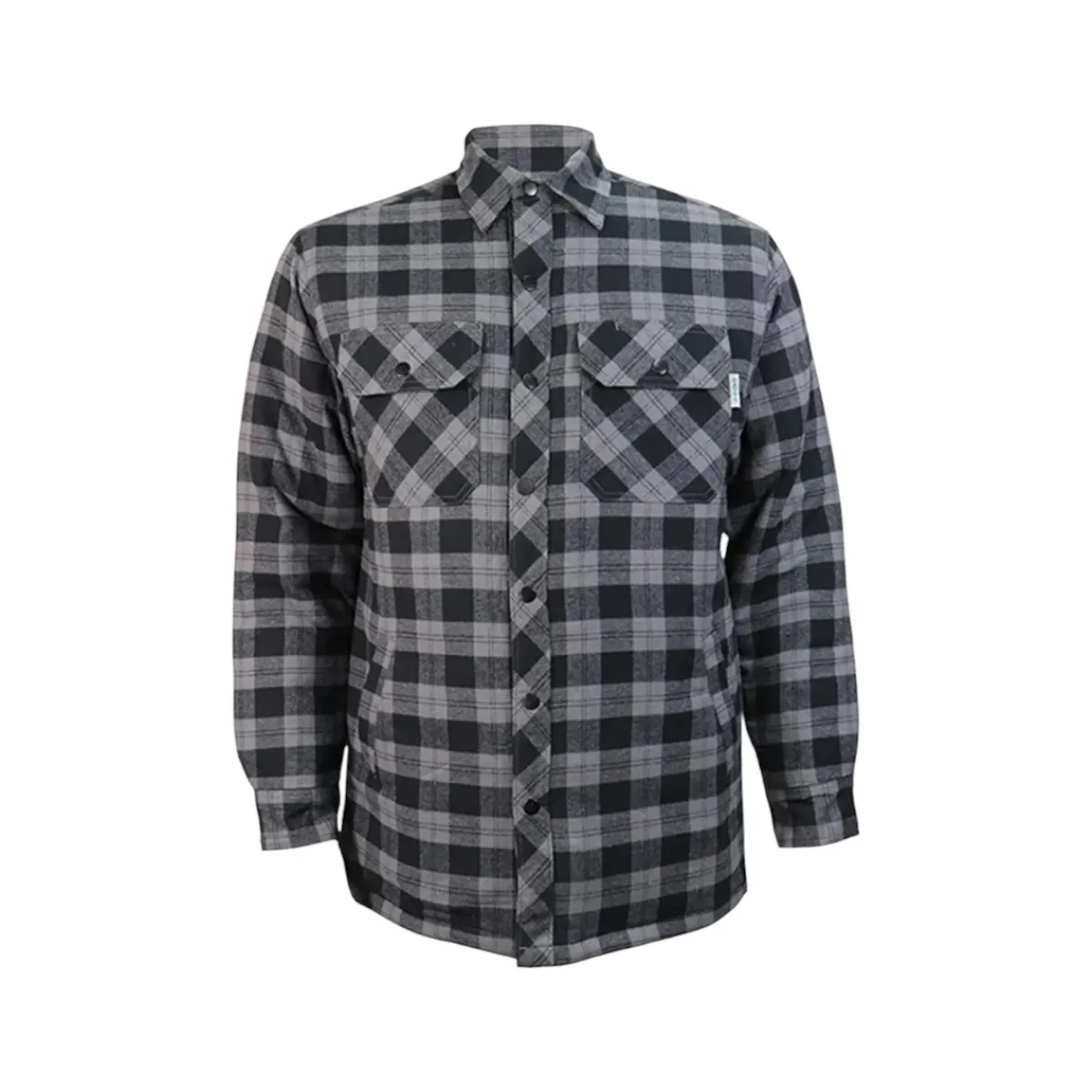 Gatts Safety Shoes|Work Outerwear<Men's 626D Lined Button-Up Long Sleeve Shirt