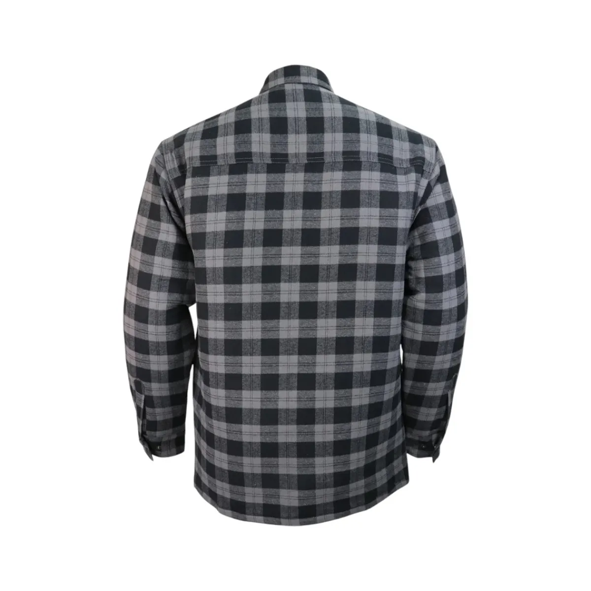 Gatts Safety Shoes|Work Outerwear<Men's 626D Lined Button-Up Long Sleeve Shirt