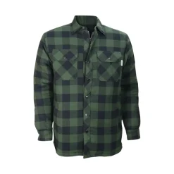 Gatts Safety Shoes|Work Outerwear<Men's 626D Lined Button-Up Long Sleeve Shirt