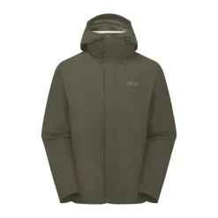 Rab Insulated Jackets|Windbreaker Jackets<Men's Downpour Jacket Army