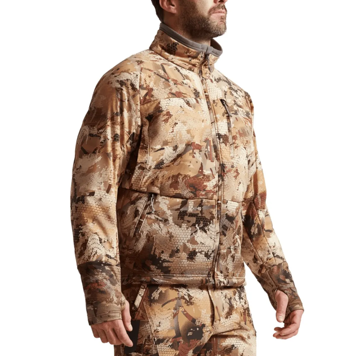 Sitka Shirts And Sweaters|Vests And Accessories<Men's Duck Oven Jacket Optifade Waterfowl Marsh